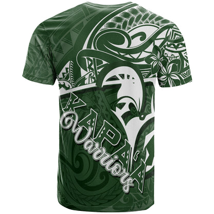 Hawaii Custom Personalised T-shirt - Kapaa High School Polynesian Tribal Pattern