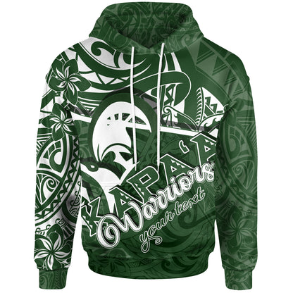 Hawaii Custom Personalised Hoodie - Kapaa High School Polynesian Tribal Pattern