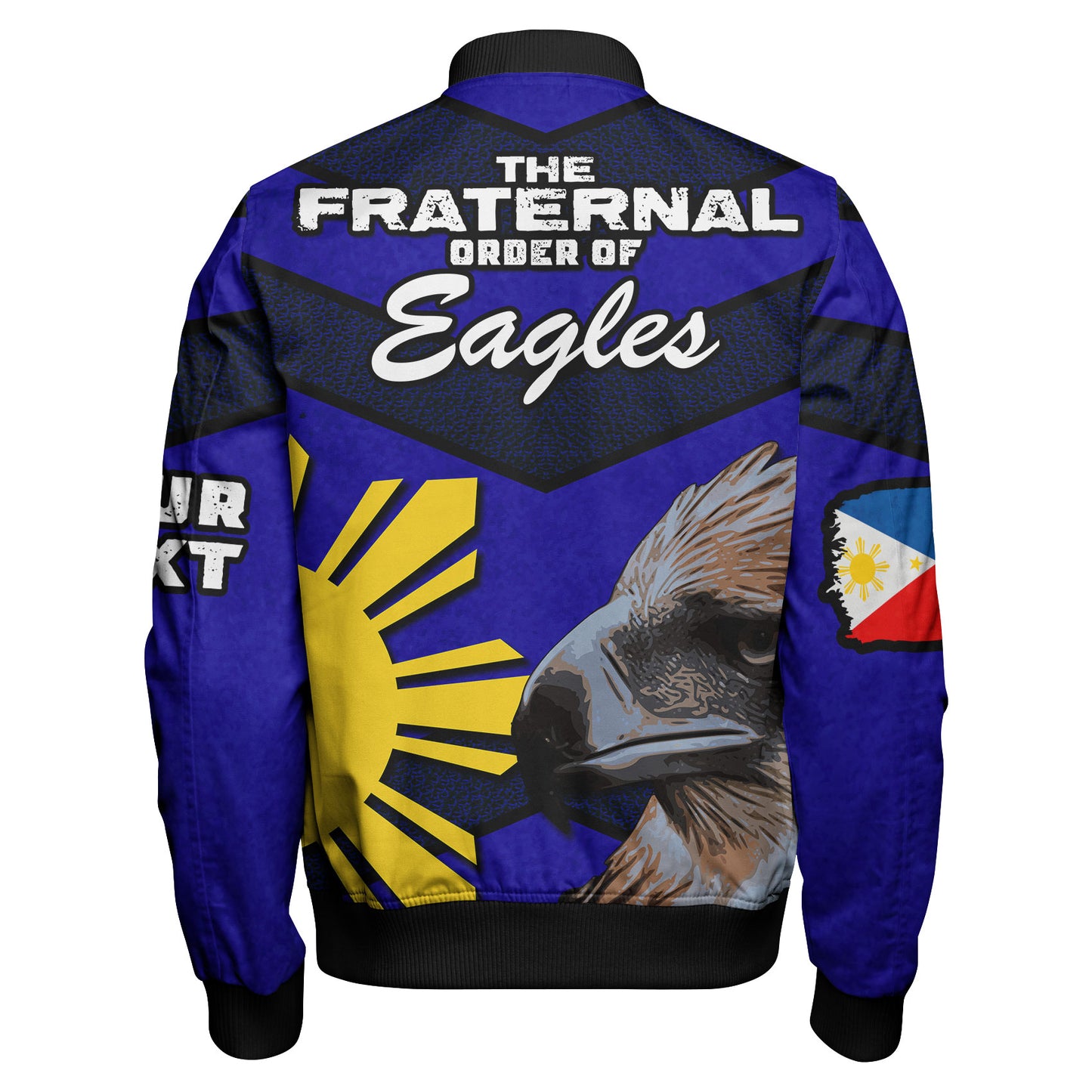 Philippines Custom Bomber Jacket - The Fraternal Order of Eagles Bomber Jacket