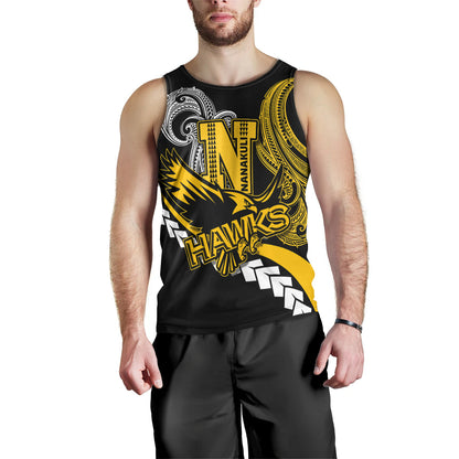 Hawaii Custom Men Tank Top - Nanakuli High School Polynesian Tribal Pattern