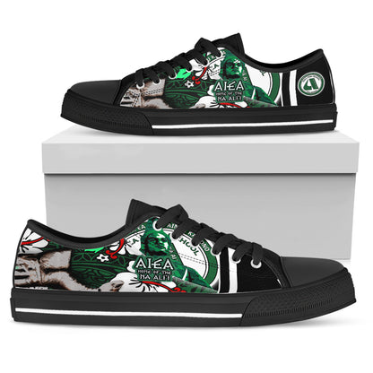 Aiea High School Patronage Low Top Shoes - Home Of The NA' ALI'I
