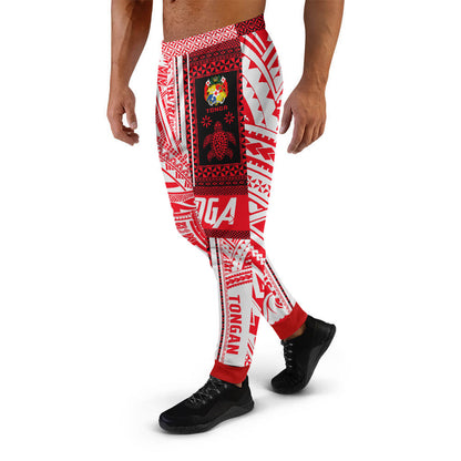 Tonga Polynesian Jogger - Proud To be Tongan Polynesian Patterns With Tonga Kupesi