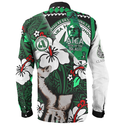 Aiea High School Patronage Long Sleeve Shirt - Custom Home Of The NA' ALI'I