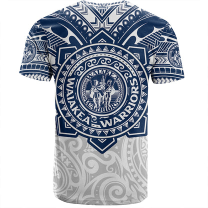 Hawaii T-Shirt Custom Waiakea High School Super Waiakea Warriors Tribal Style