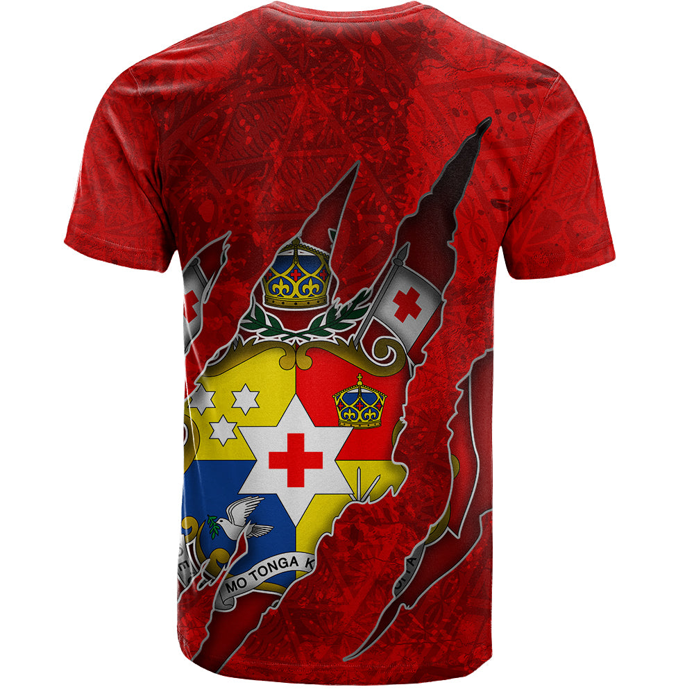 Tonga T-Shirt Coat Of Amrs Scratches Cracks Style