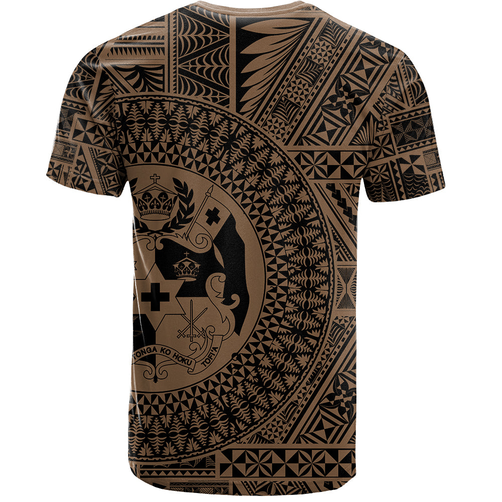Tonga T-Shirt Royal Seal Tribal Pattern