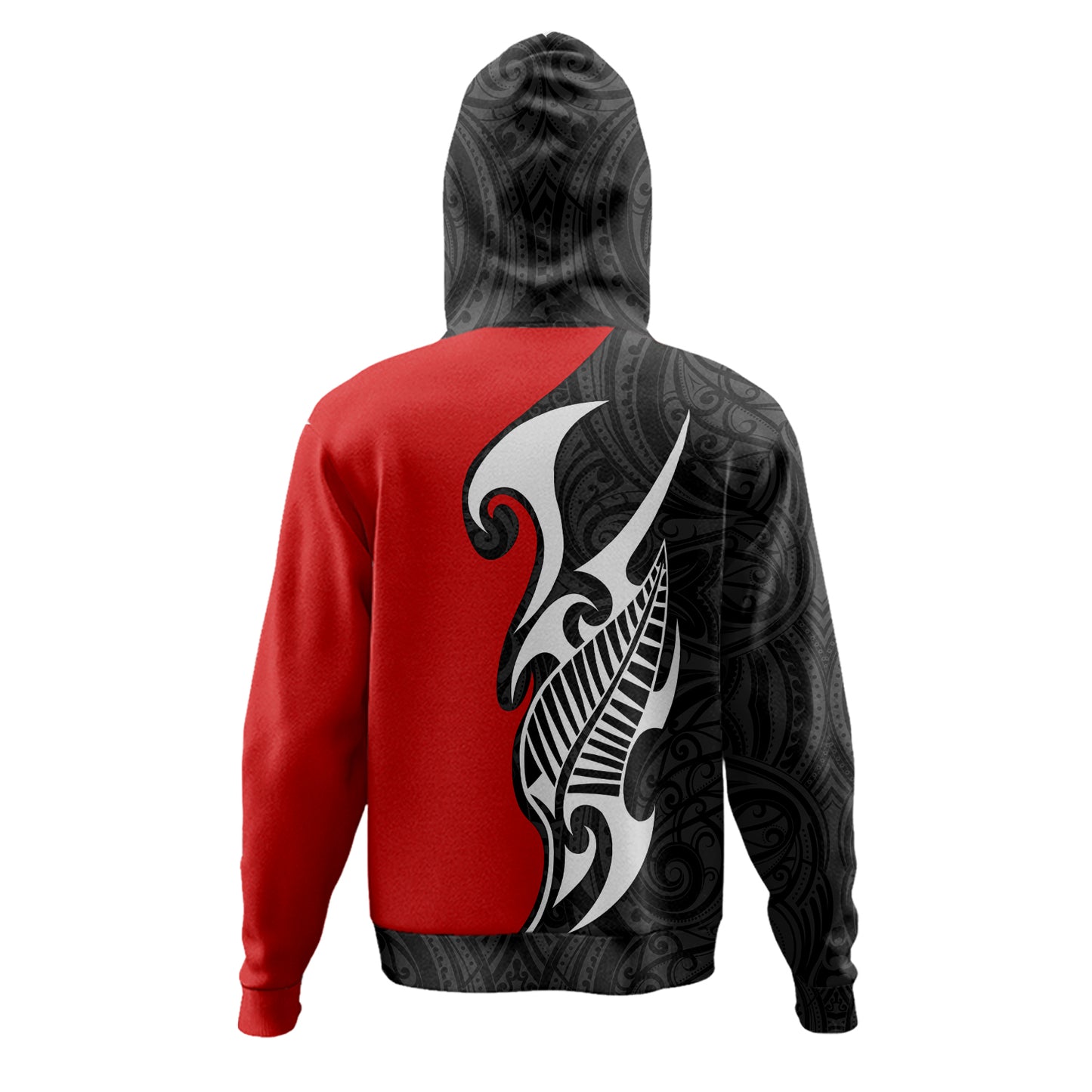 Aotearoa Silver Fern Maori Hoodie