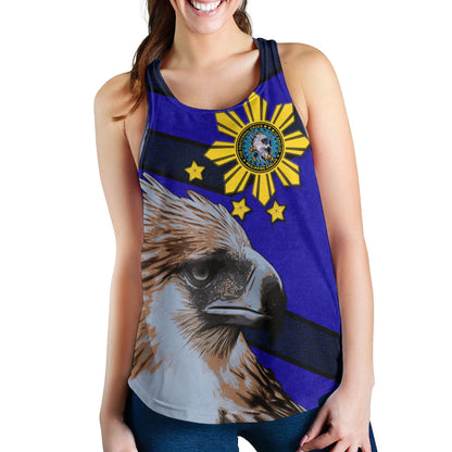 Philippines Women Racerback Tank - The Philippines Fraternal Order of Eagles