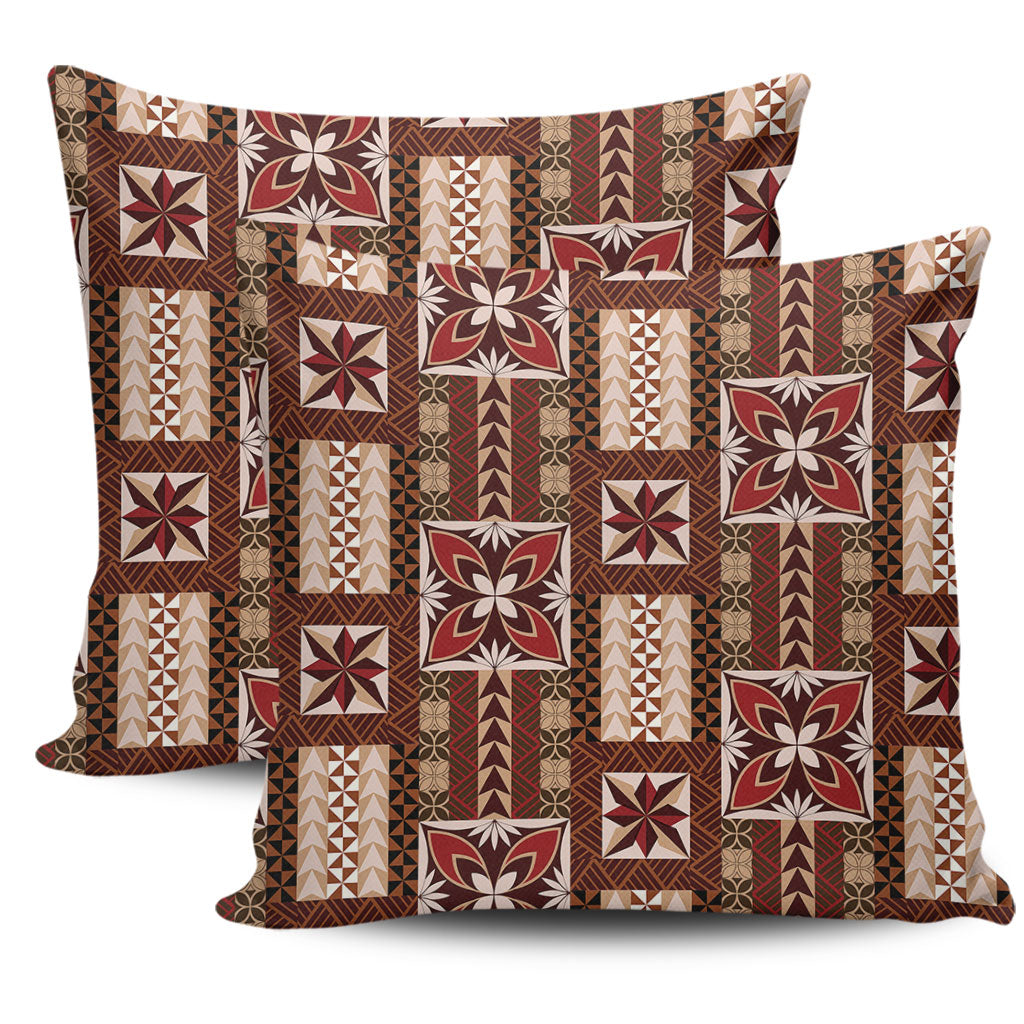 Samoa Pillow Cases Siapo Pattern Print