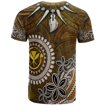 Hawaii Custom Personalised Photo Polynesian T-Shirt - Polynesian Boar Tusk