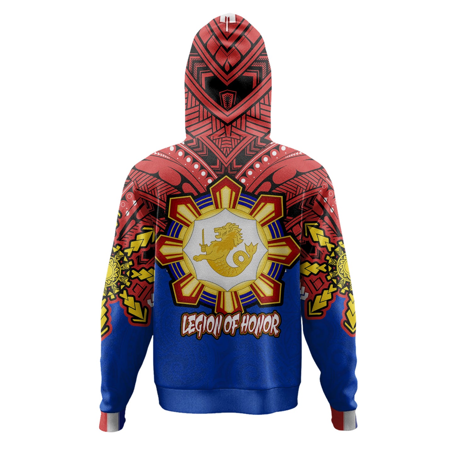 Philippines Hoodie - Custom Philippine Legion of Honor Tribal Style