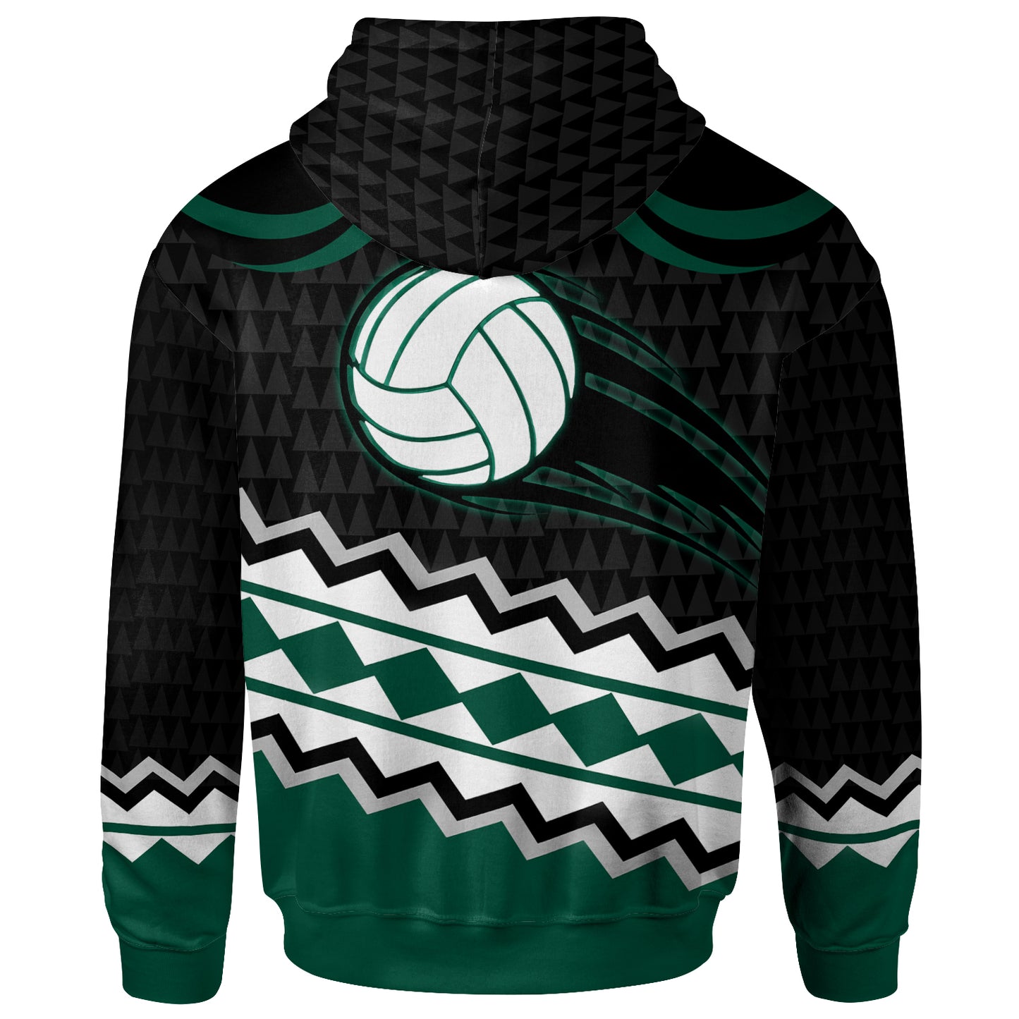 Polynesian Hawaii Hoodie - Volleyball Spirit