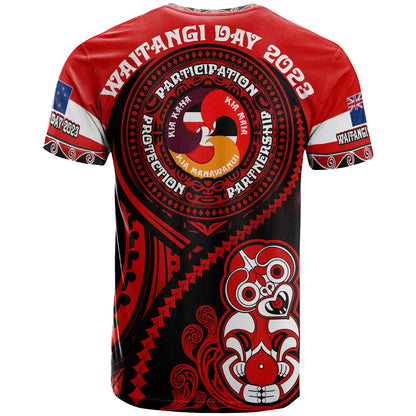 New Zealand Waitangi Day T-Shirt - Three Treaty of Waitangi Principles T-shirt