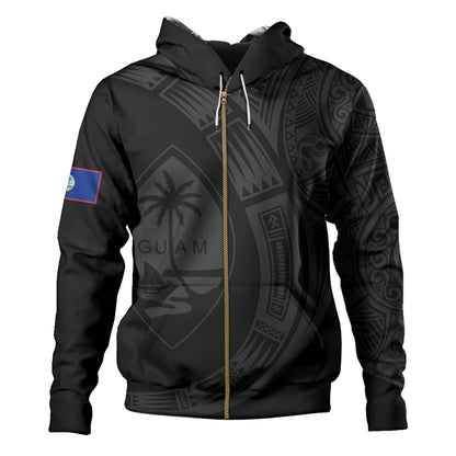 Guam Hoodie Polynesia Tribal Spirits Of Guam Seal