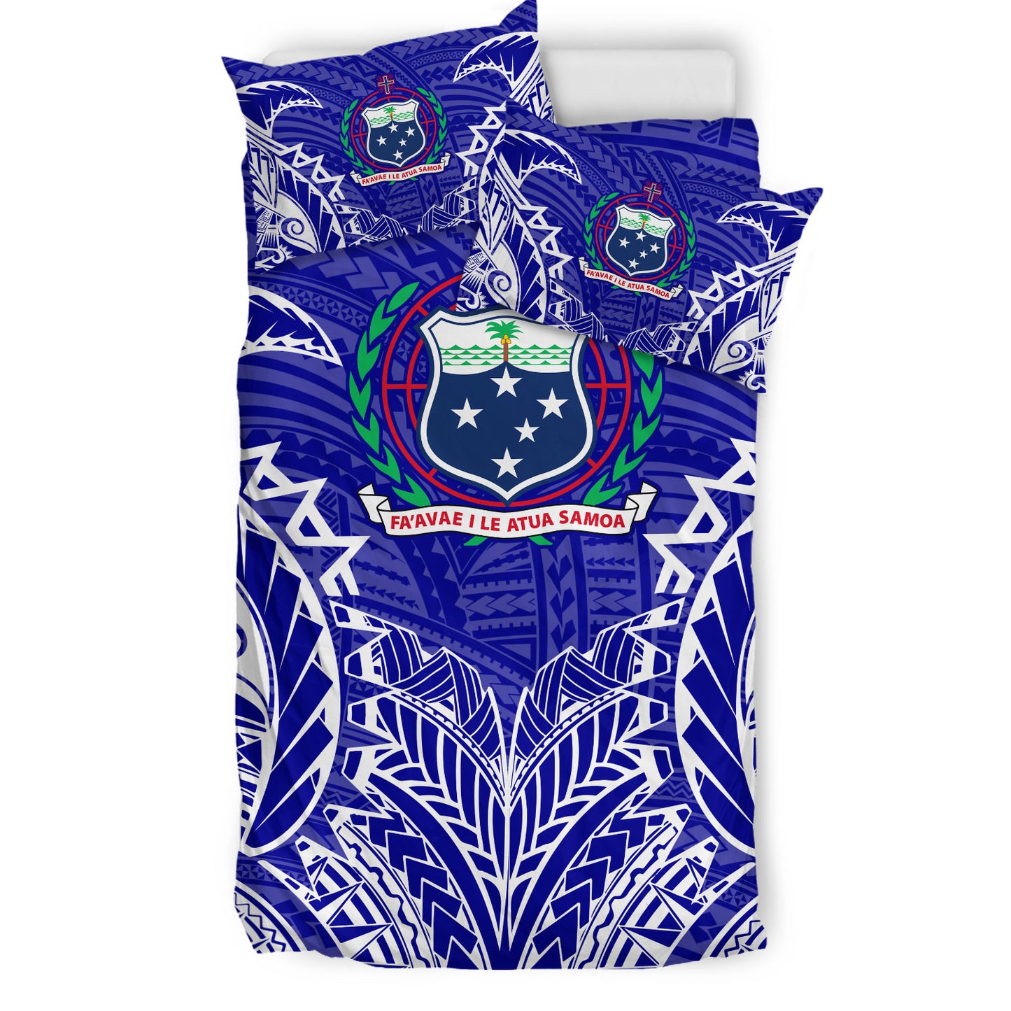 Samoa Duvet Cover Set - Samoa Coat Of Arms Premium
