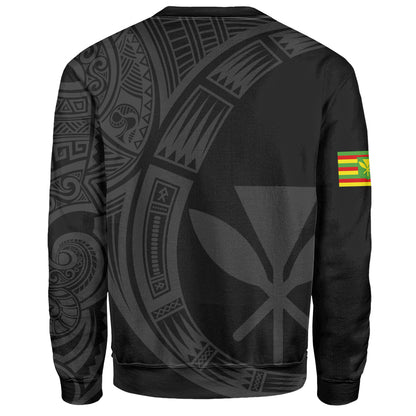 Hawaii Sweatshirt Polynesia Tribal Spirits Of Kanaka Seal