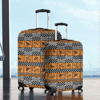Tonga Luggage Cover Tapa Pattern