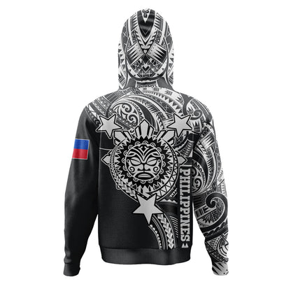 Philippines Custom Hoodie - Lapu-Lapu The King Of Cebu Tribal Black Style