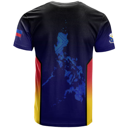 Philippines Filipinos T-Shirt Philippines Independence Day With Map
