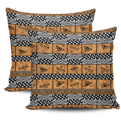 Tonga Pillow Cases Tapa Pattern