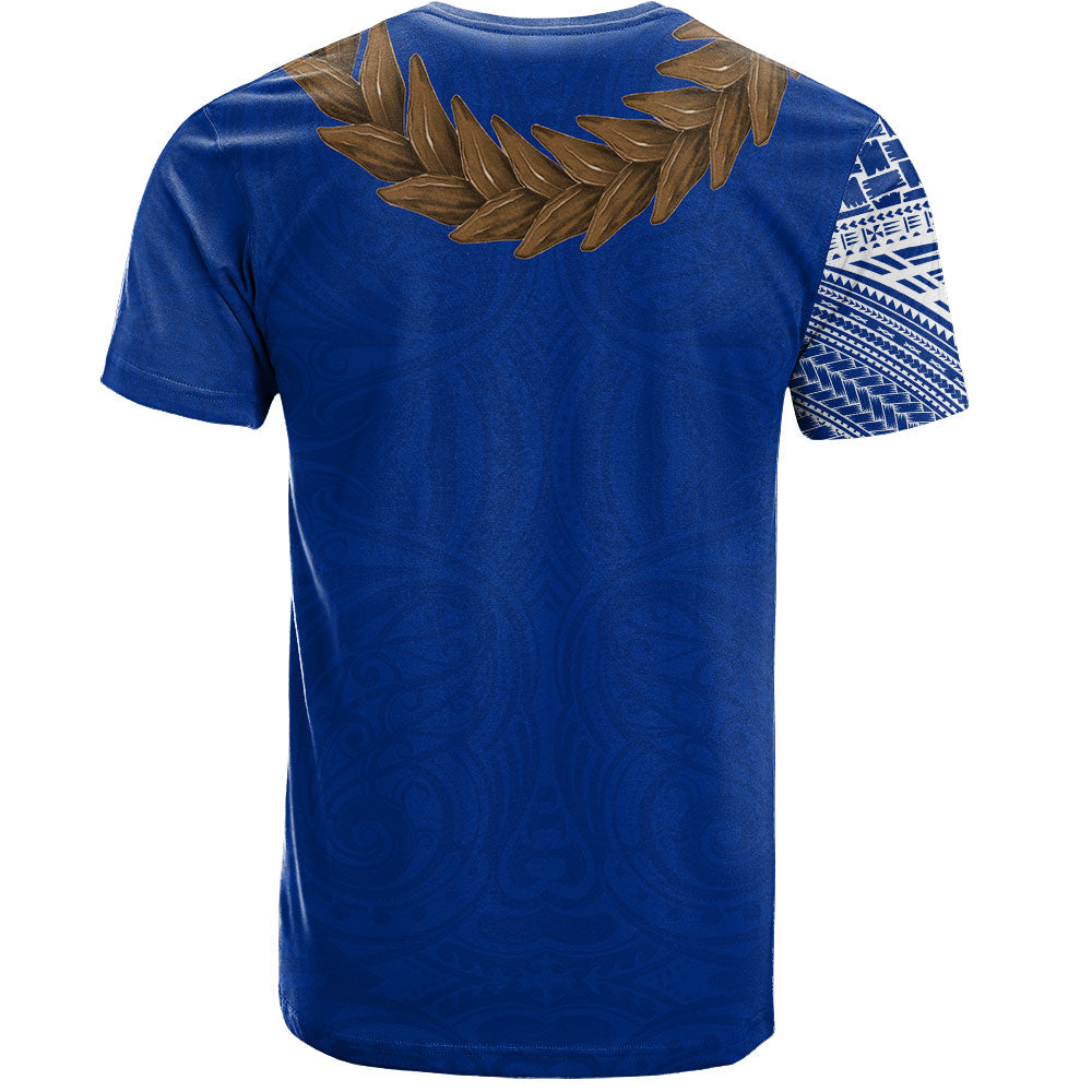 Samoa T-Shirt Tattoo Roman Reigns With Ula Fala Style Brown