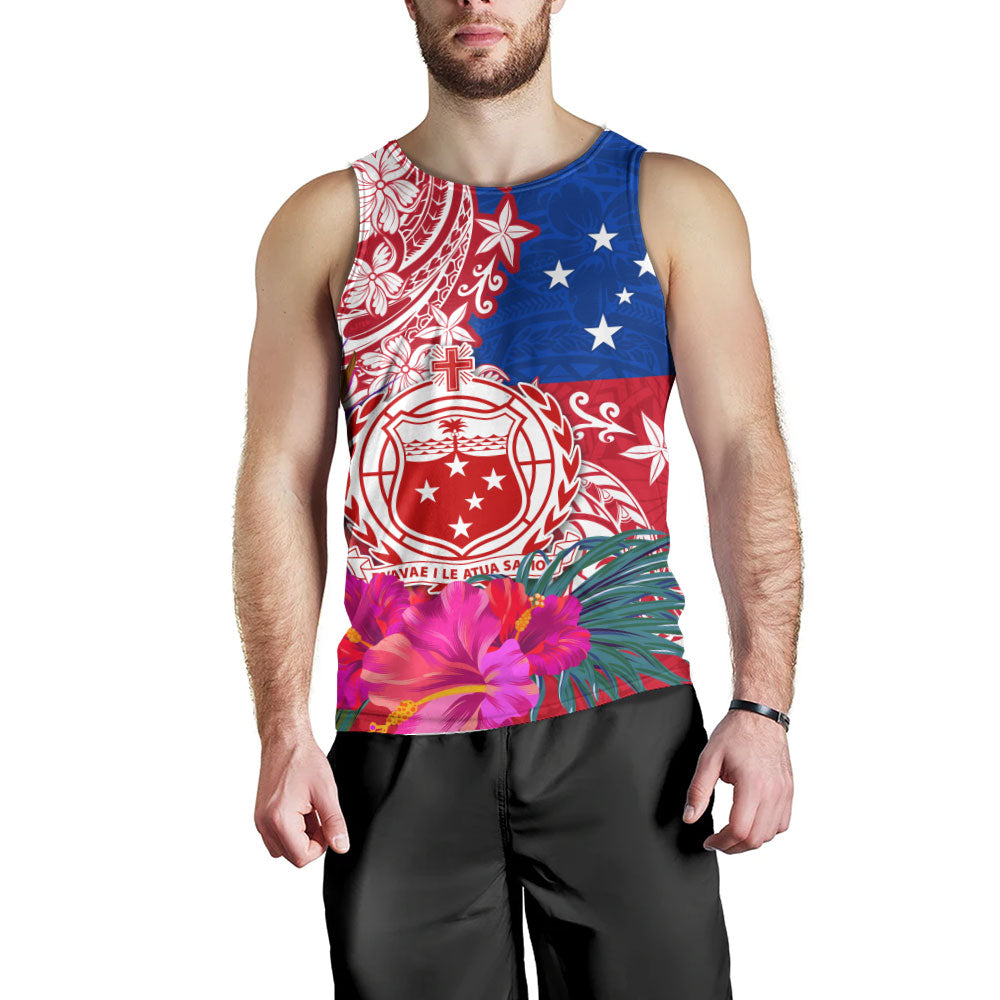 Samoa Tank Top Flag Tribal Tropical Style