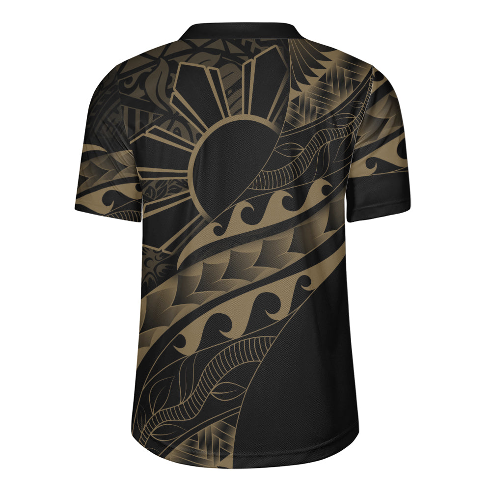 Philippines Filipinos Rugby Jersey Custom Island Tribal Tattoos
