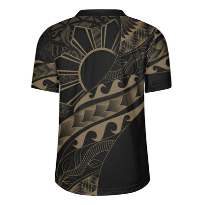 Philippines Filipinos Rugby Jersey Custom Island Tribal Tattoos