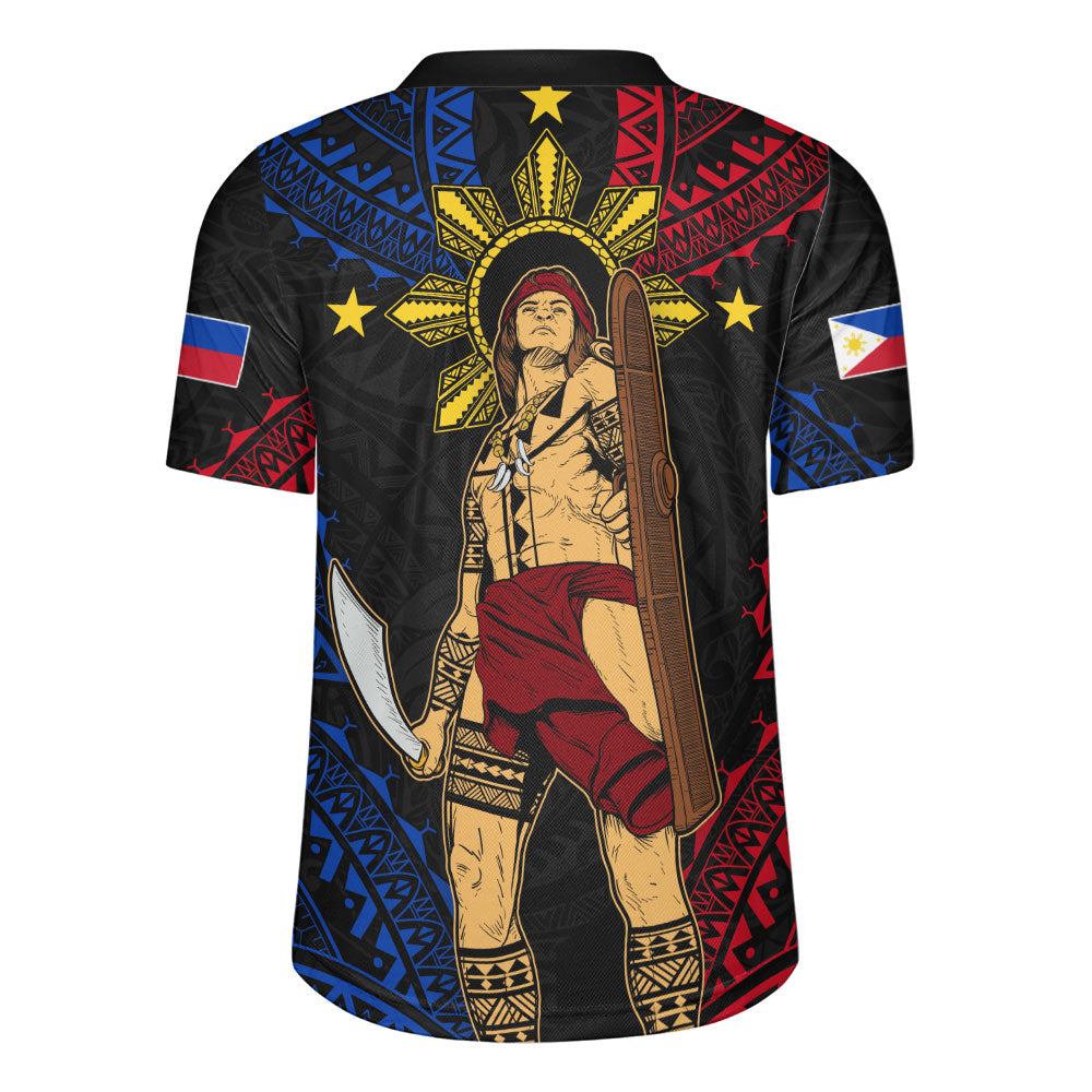 Philippines Filipinos Rugby Jersey Lapu Lapu Tattoo Batok Tribal Motifs Designs