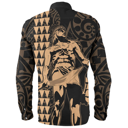 Philippines Filipinos Long Sleeve Shirt Lapu Lapu Kakau Style