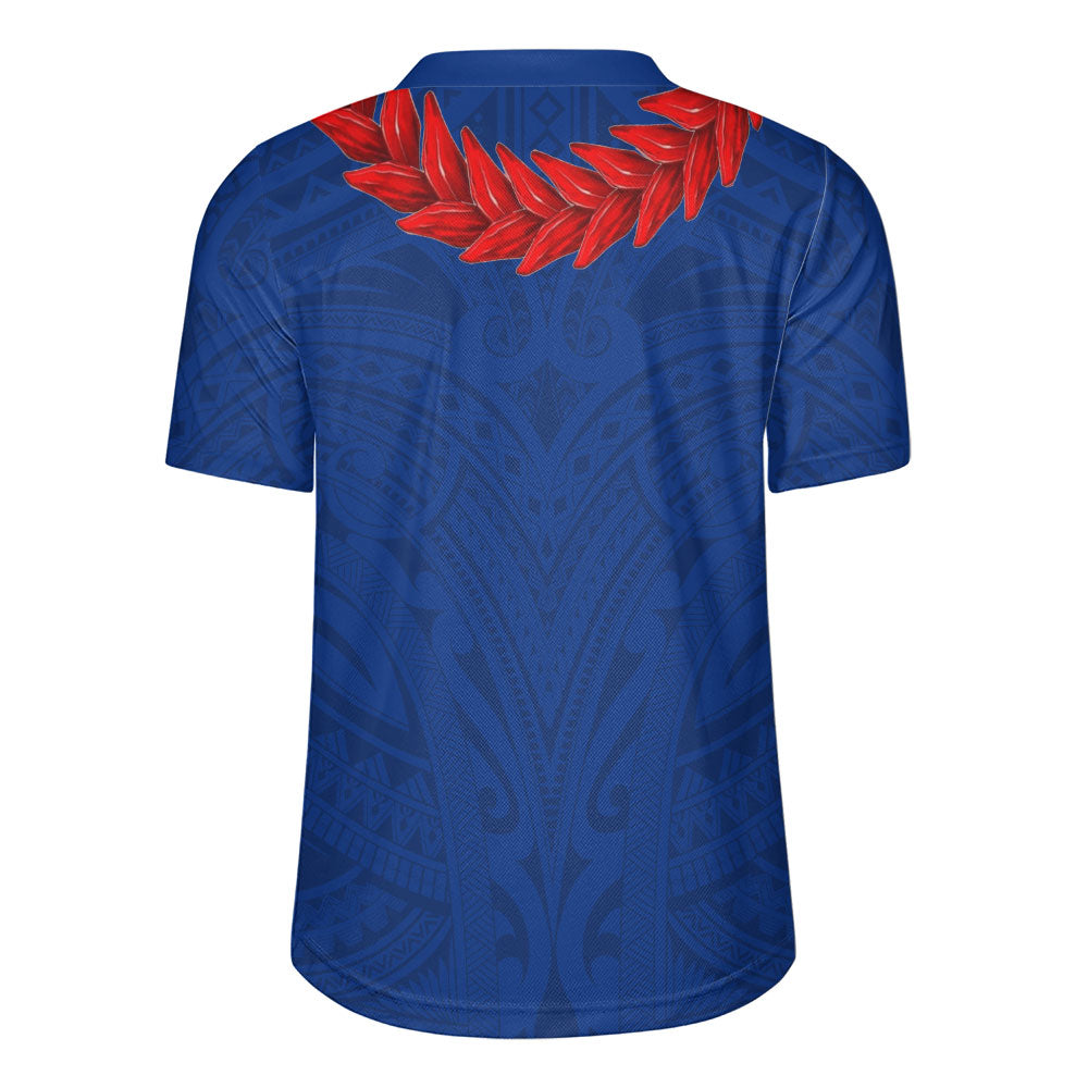 Samoa Rugby Jersey Ula Fala Style