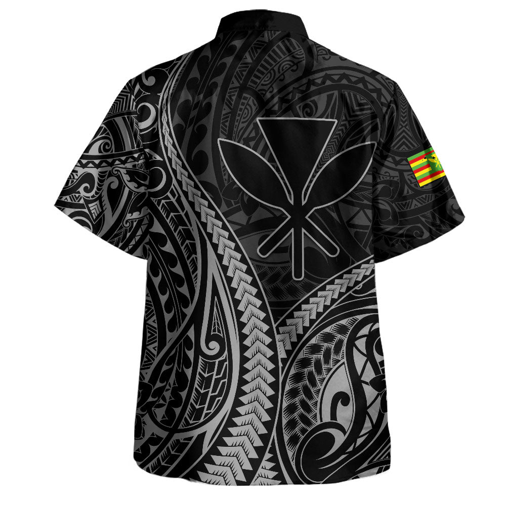 Hawaii Hawaiian Shirt Polynesian Tribal Tattoo Island Spirit Style