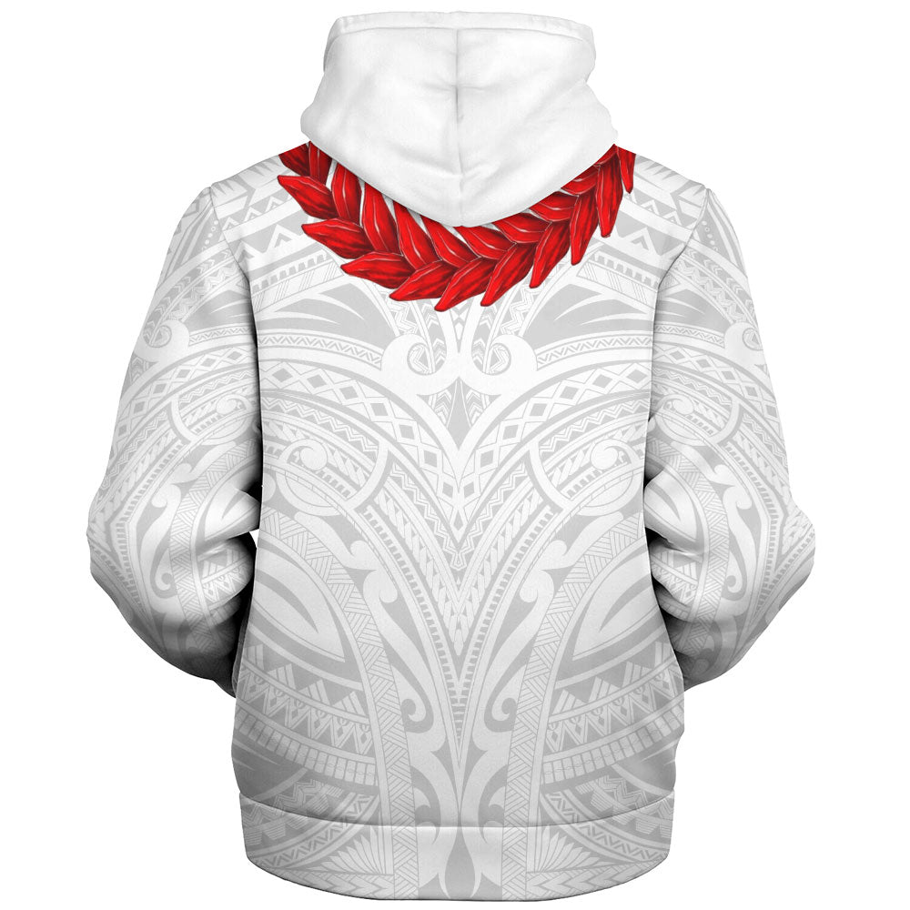 Samoa Sherpa Hoodie Ula Fala Style