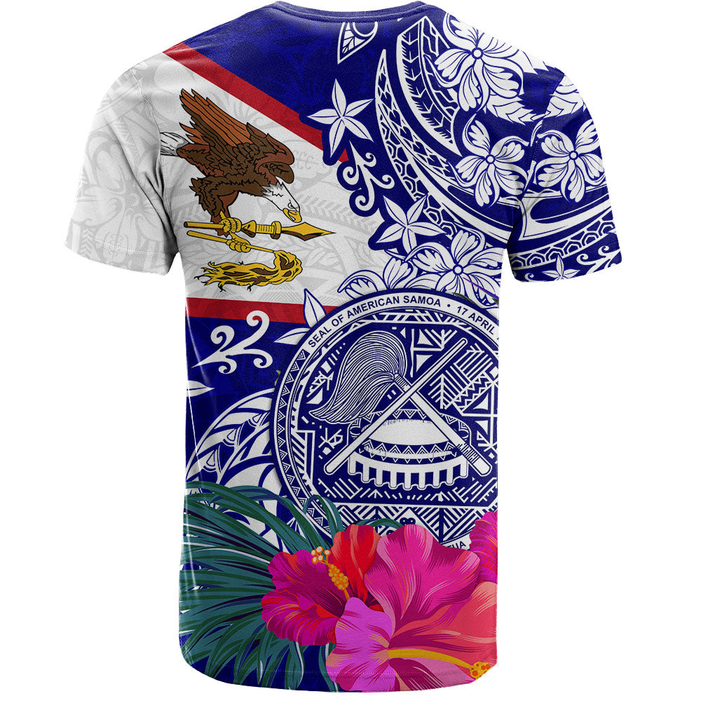 American Samoa T-Shirt Flag Tribal Tropical Style
