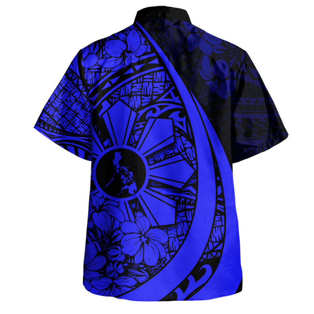 Philippines Filipinos Hawaiian Shirt National Sampaguita Flower Symbols Style