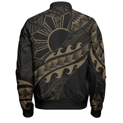 Philippines Filipinos Bomber Jacket Custom Island Tribal Tattoos