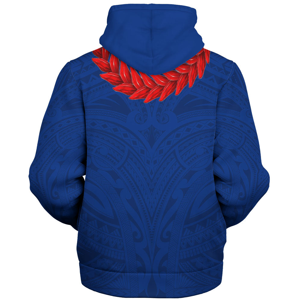 Samoa Sherpa Hoodie Ula Fala Style
