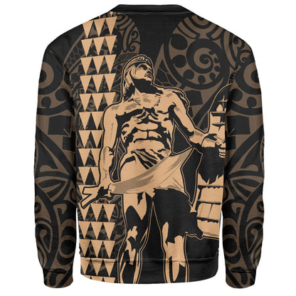 Philippines Filipinos Sweatshirt Lapu Lapu Kakau Style