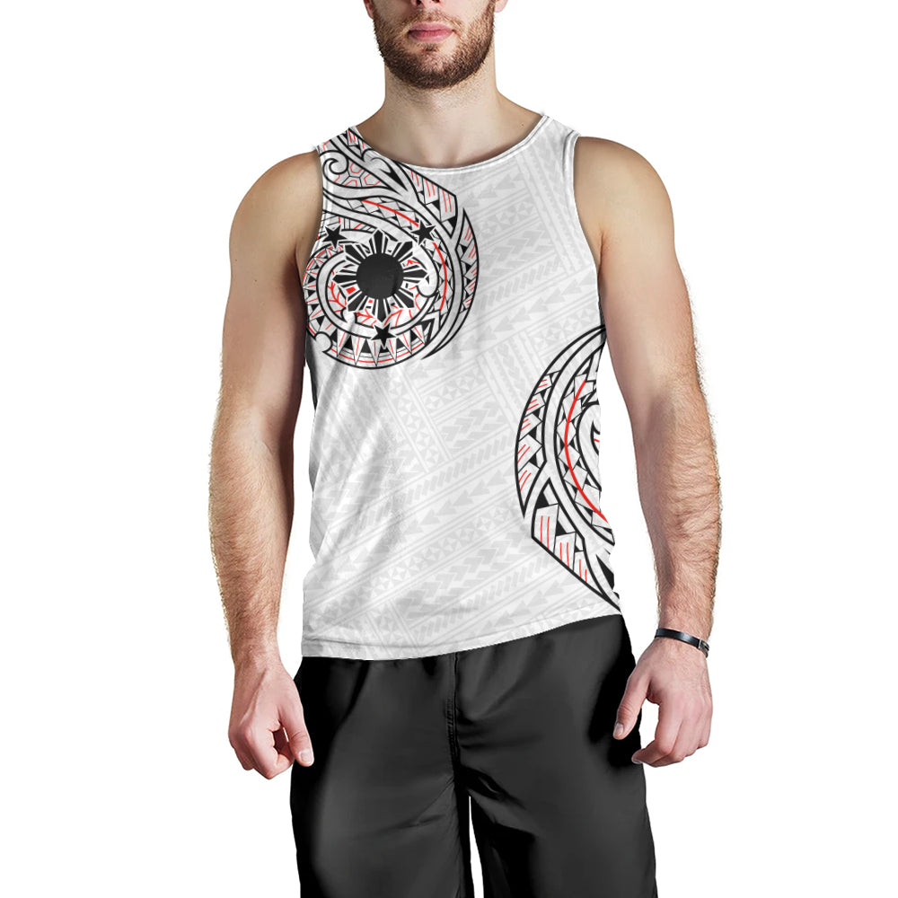 Philippines Filipinos Tank Top Original Polynesian And Tribal Tattoo Design