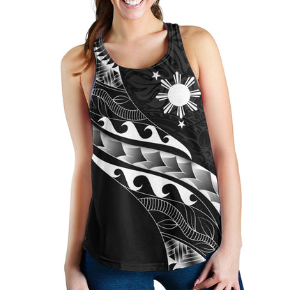 Philippines Filipinos Women Tank Custom Island Tribal Tattoos