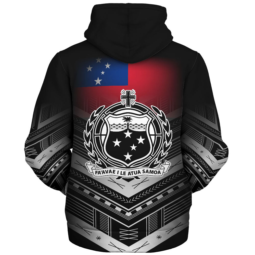 Samoa Sherpa Hoodie Polynesian Pride Inspired Design