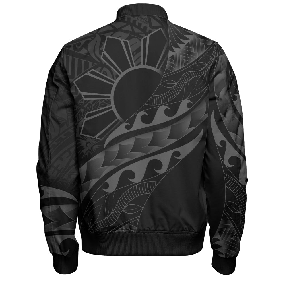 Philippines Filipinos Bomber Jacket Custom Island Tribal Tattoos