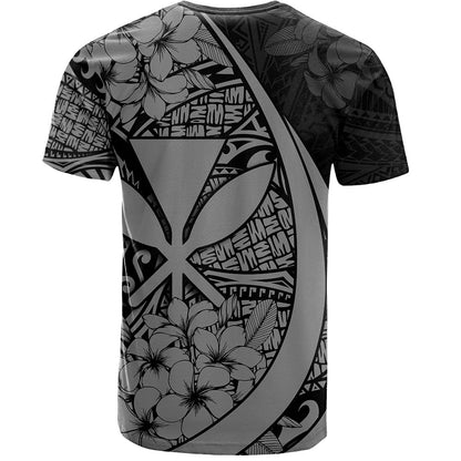 Hawaii T-Shirt National Plumeria Flower Symbols Style