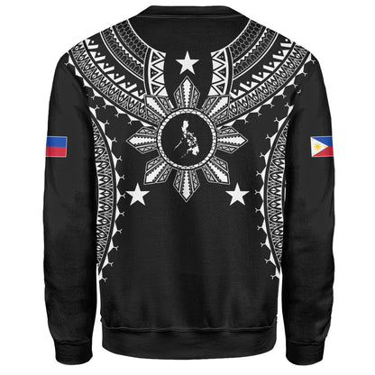 Philippines Filipinos Sweatshirt Tattoo Batok Tribal Motifs Designs