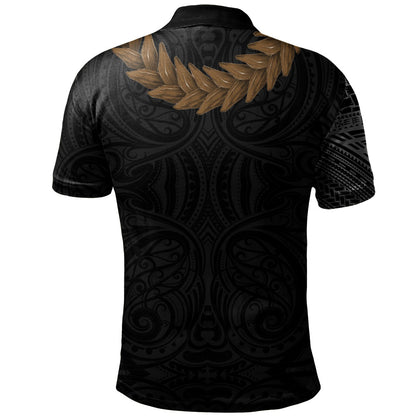 Samoa Polo Shirt Tattoo Roman Reigns With Ula Fala Style Brown