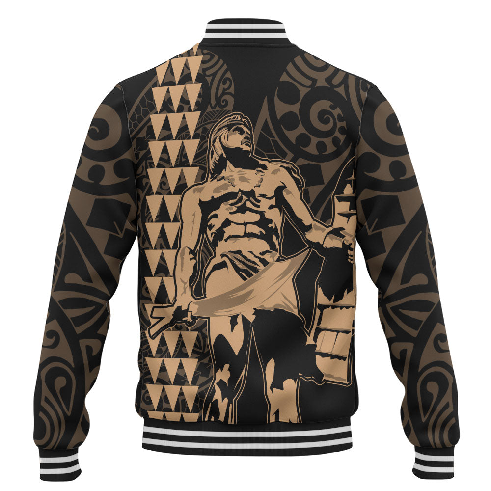 Philippines Filipinos Baseball Jacket Lapu Lapu Kakau Style