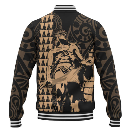Philippines Filipinos Baseball Jacket Lapu Lapu Kakau Style