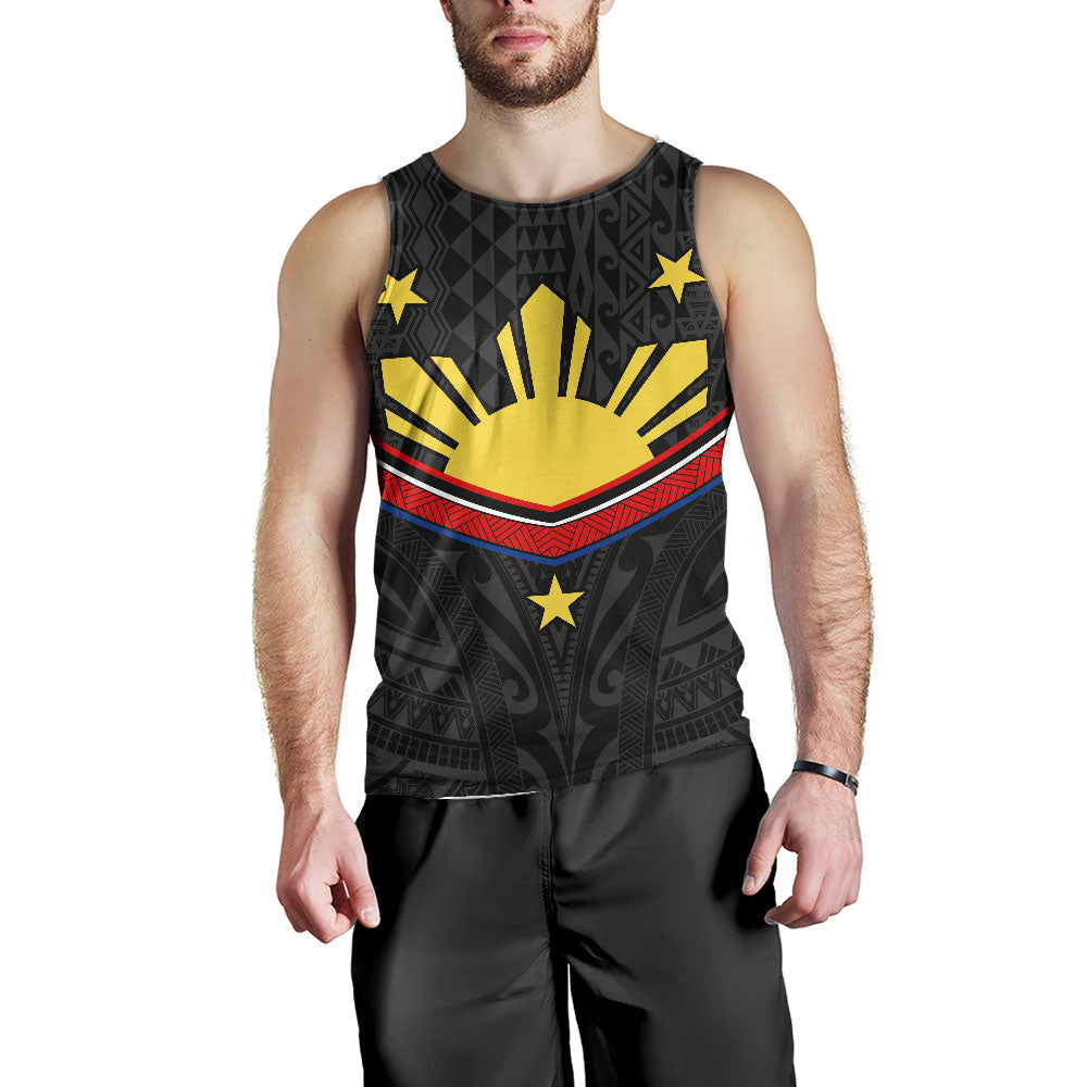Philippines Filipinos Tank Top Polynesian Inspired Tribal Tattoo