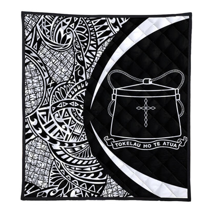 Tokelau Premium Quilt Lauhala White Circle Style