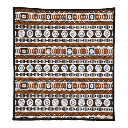 Fiji Premium Quilt Tapa Masi Pattern